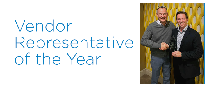 Ryan Elias Recognized as 2022 Lindenmeyr Munroe Vendor Representative of the Year