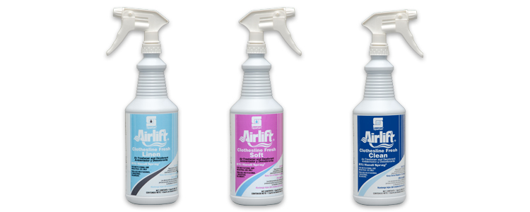 Now Available: Airlift® Clothesline Fresh® RTU Handi Sprays