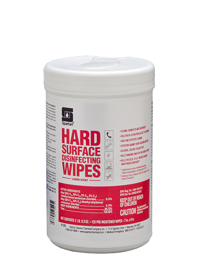Hard Surface Disinfecting Wipes (Lemon Scent) (108506)