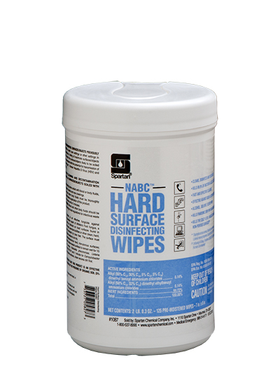 NABC® Hard Surface Disinfecting Wipes (108706)