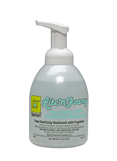 Lite'n Foamy® Eucalyptus Mint Sanitizing Hand Wash (333706)