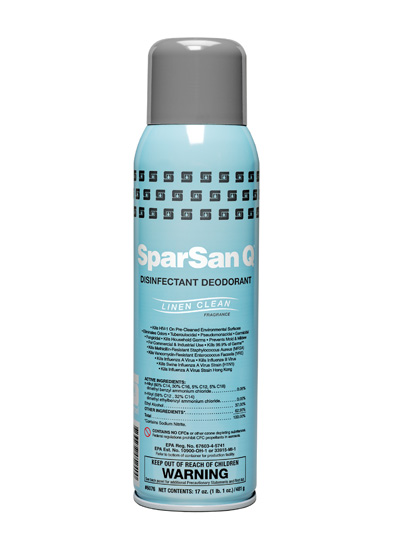 SparSan Q® Disinfectant Deodorant Linen Clean Fragrance (607600)