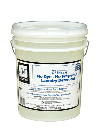 Clothesline Fresh® No Dye-No Fragrance Laundry Detergent 13 (701305)