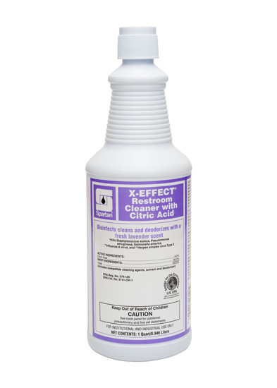 X-EFFECT® Restroom Cleaner with Citric Acid (731903)