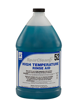 SparClean® High Temperature Rinse Aid 52
