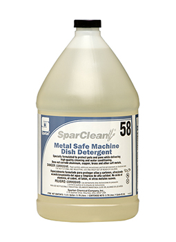 SparClean® Metal Safe Machine Dish Detergent 58 (7658)